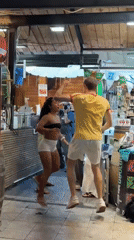 Lively street scenes across Tel Aviv markets and dining areas