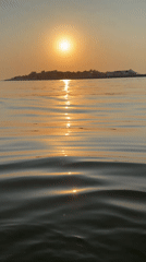 Sunset boat day off the Dubai coast with beach and prep moments