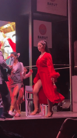 Costumed stage show at Barut Hemera resort, Manavgat