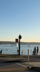 Clear skies observed across Vancouver waterfront and streets
