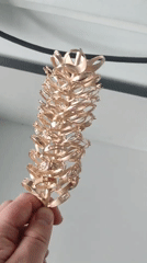 Inside a jewelry casting workshop: ring trees, molds, and metal stock