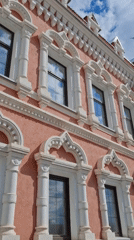 Traditional ornate architecture documented in Sarapul, Russia