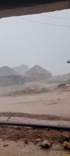 Hailstorm hits residential area in Barakin Akawo, Nigeria