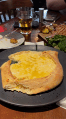 Georgian Restaurant Meal Documented in Central Moscow