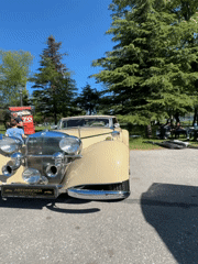 Vintage car exhibition documented at Retro Museum in Plovdiv
