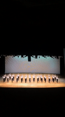 Dance troupe performs traditional routine in Ternopil, Ukraine