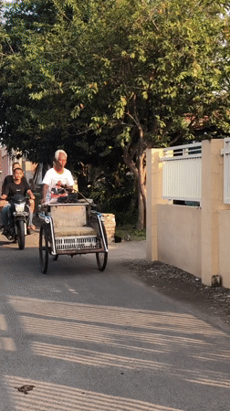 Everyday street life across three East Java neighborhoods