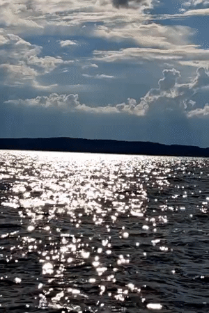 Fishing the Kama River near Chaykovsky on a summer afternoon