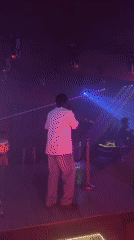 Nightclub event with DJ and laser shows in Howayi, Nigeria