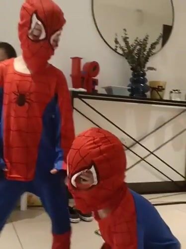 Children's toy playtime captured in Dubai home
