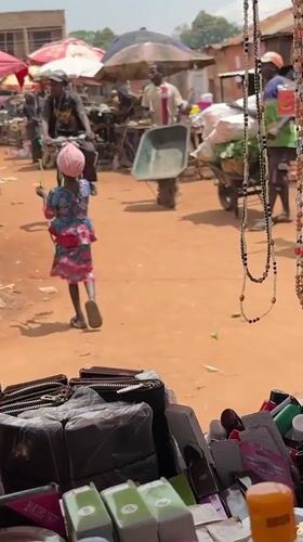 Daily market activity documented in Bukuru, Nigeria