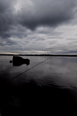 Fishing and boating activities observed on Kama River, Chaikovsky