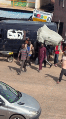 Morning marketplace activity documented in Bukuru, Nigeria