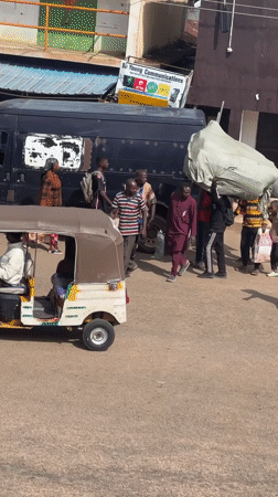 Morning marketplace activity documented in Bukuru, Nigeria