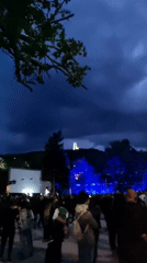 Evening cultural event draws crowds in Perushtitsa, Bulgaria