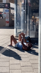 Sunny afternoon captures everyday life across Tel Aviv neighborhoods