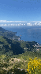 Witnesses document scenic Montenegrin coastal views from Brajici hilltop