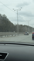 Highway accident reported in Khrustal'nyy during rainy conditions