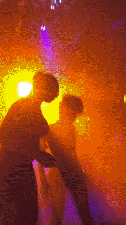 Women dance at nightclub in Gura Top, Nigeria