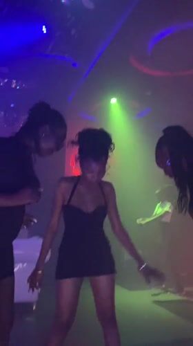 Women dance at nightclub in Gura Top, Nigeria