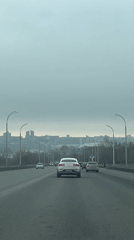 Morning driving conditions documented across highways and rural roads