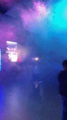 Formal event entrance documented in San Diego, Venezuela