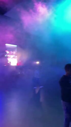 Formal event entrance documented in San Diego, Venezuela