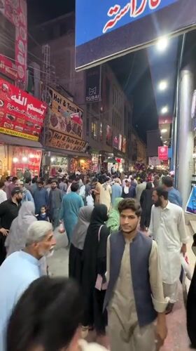 Daily life scenes documented across Quetta City markets and streets
