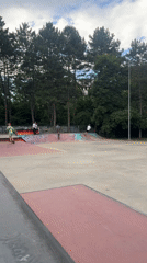 Codru park in full swing on a June afternoon