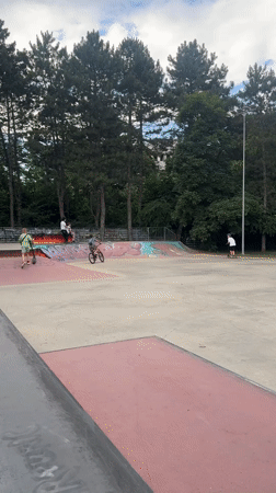 Codru park in full swing on a June afternoon