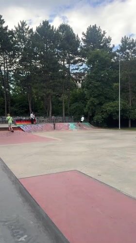 Codru park in full swing on a June afternoon