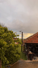 Thunderstorm strikes rural Bulgarian village, lightning captured on video