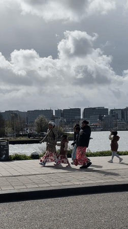 Amsterdam street life captured in morning snapshots