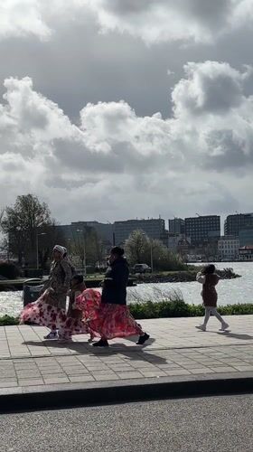 Amsterdam street life captured in morning snapshots