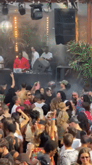 Outdoor dance party draws diverse crowd to NYC courtyard venue