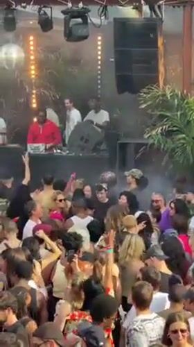 Outdoor dance party draws diverse crowd to NYC courtyard venue