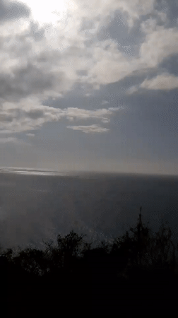 Caribbean sunset from El Tigrillo's coastline, multiple angles