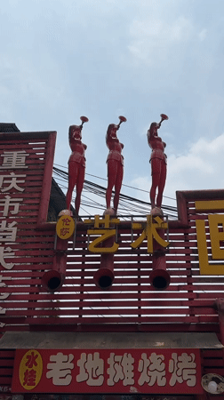 Morning street life documented in Jiulongpo arts district