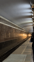 Morning subway commute captured across multiple transit stations