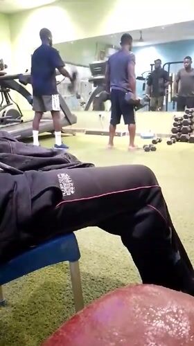Gym workout session documented in Akwanga, Nigeria