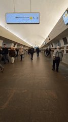 Moscow Metro Daily Life: Taganskaya Station Afternoon Rush