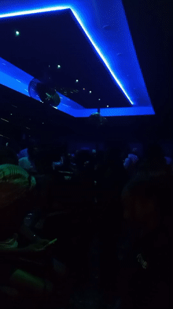 Late-night dancing and live drums at Lokoja nightclub
