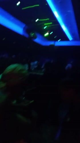 Late-night dancing and live drums at Lokoja nightclub