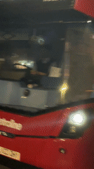 London bus 240 spotted with 'The Madison' film advertisement