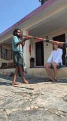 Morning life documented in Haini, India hillside community