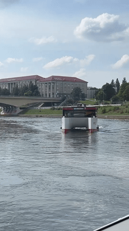Ferry ride along the Neris River in Vilnius