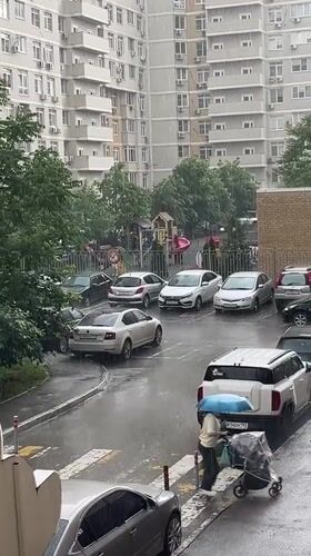 Heavy rainfall documented across Krasnodar residential district