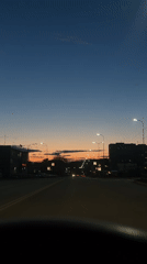 Dusk to night transition documented in Chaikovsky, Russia