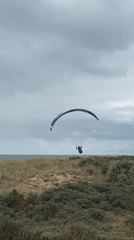 Overcast afternoon on the Knokke-Heist coast
