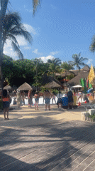 Foam party draws crowds in Playa del Carmen